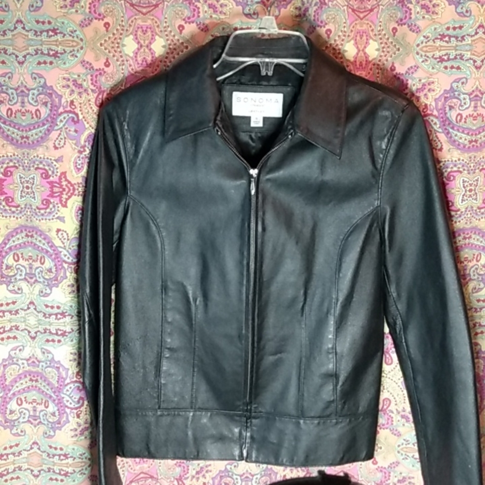 Sonoma Lifestyle Leather Jacket